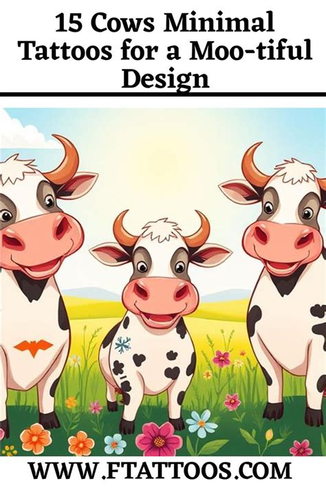 15 Cows Minimal Tattoos For A Moo Tiful Design 15 Cows Minimal Tattoos For A Moo Tiful Design