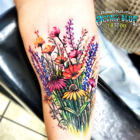 15 Unique Wildflower Tattoo Ideas For Timeless Expression