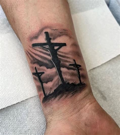 3 Crosses Tattoo