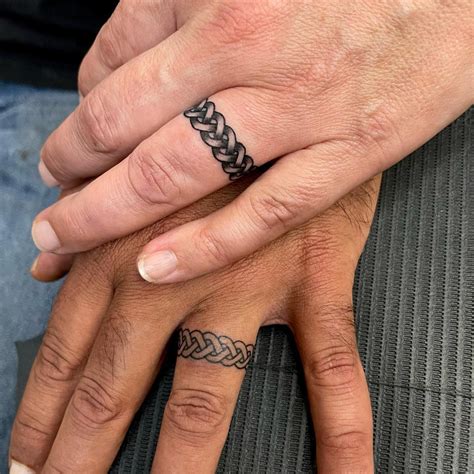 30 Best Wedding Ring Tattoo Ideas You Should Check