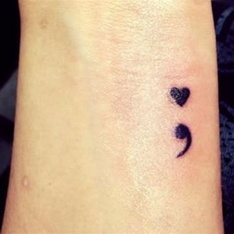 37 Unique Semicolon Tattoo Ideas And Placement 37 Unique Semicolon Tattoo Ideas And Placement