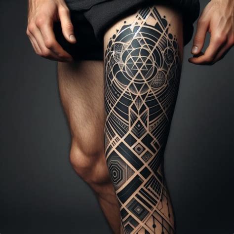 42 Mens Upper Leg Tattoo Ideas Ideas
