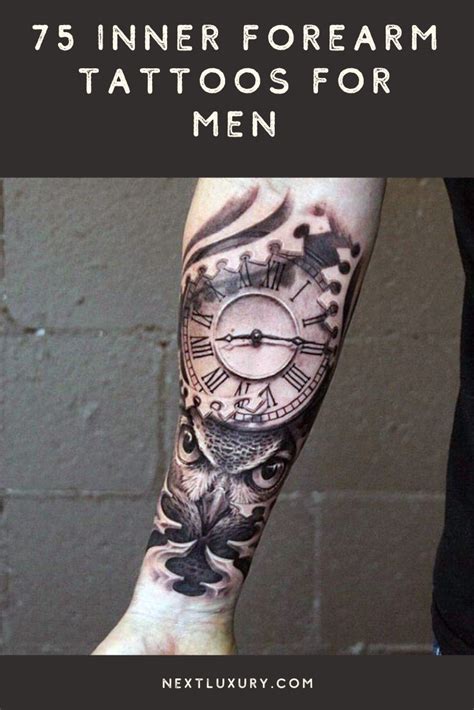 75 Inner Forearm Tattoos For Men