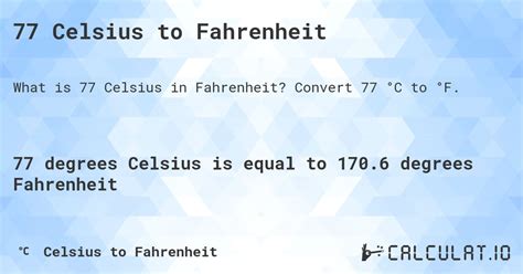 Convert 77 Fahrenheit to Celsius Easily: Quick and Accurate Guide