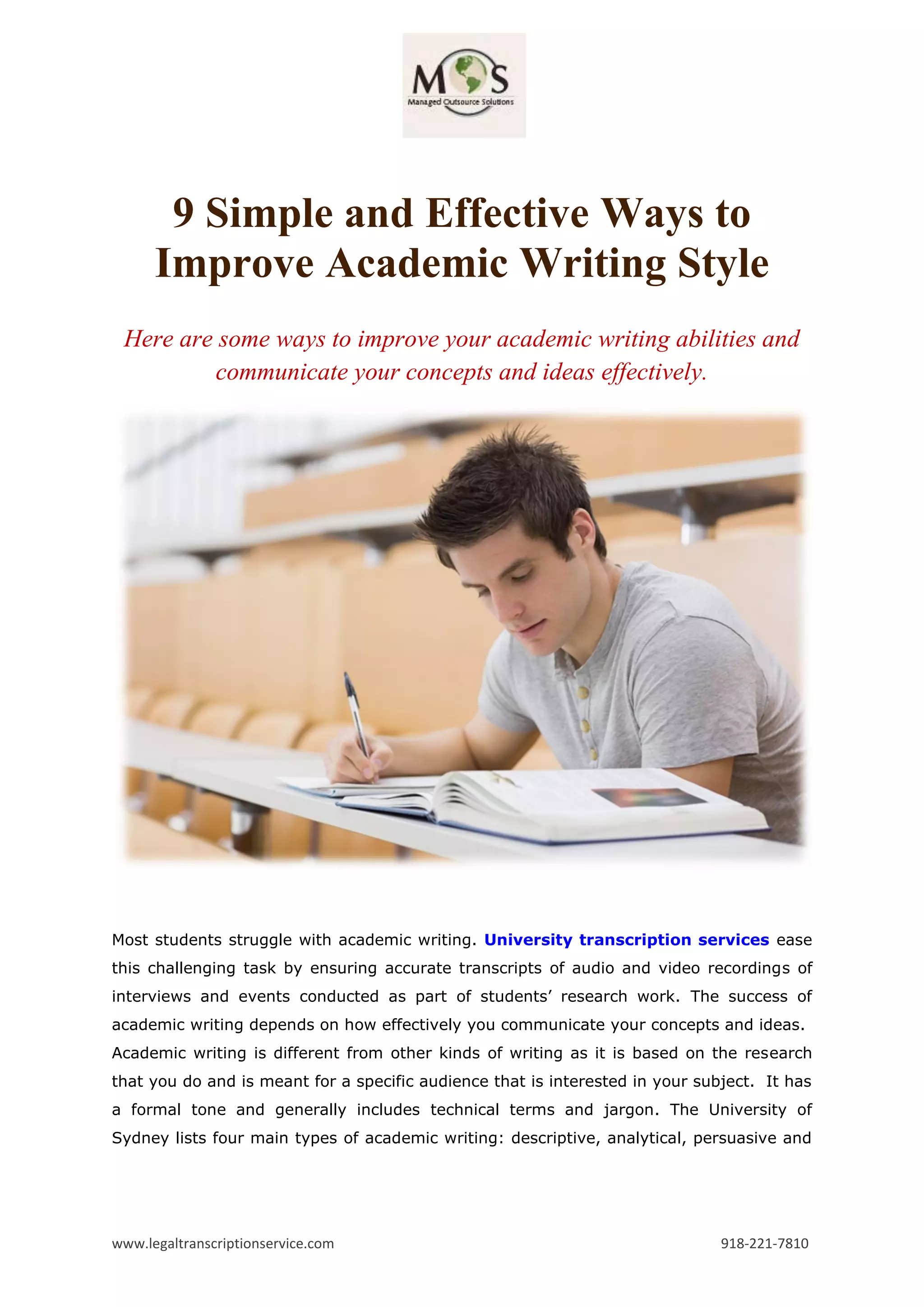 Academic Strengths Examples