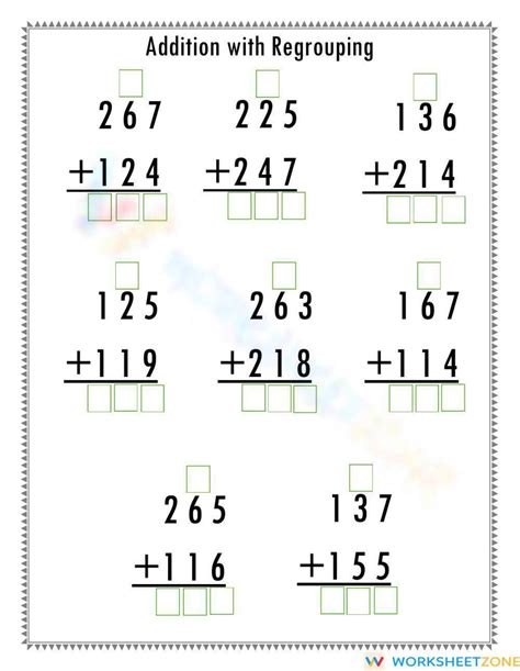 Mastering Addition with Regrouping in 10 Steps
