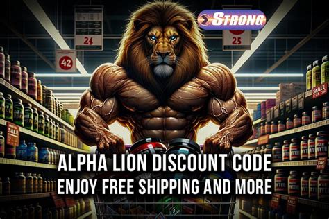 Best Alpha Lion Discount Code 2023: Save Now on Your Order