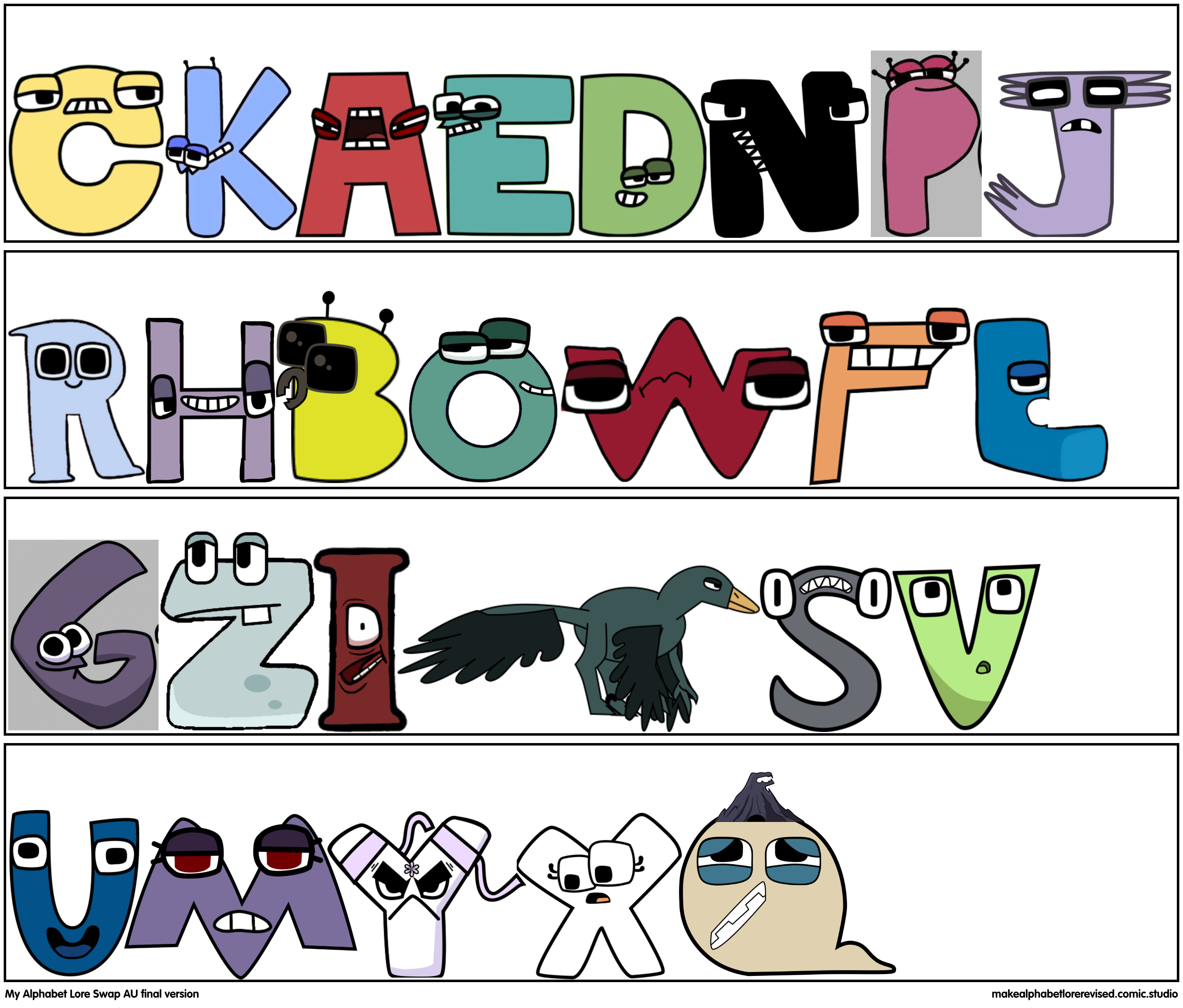 Alphabet Letter Q