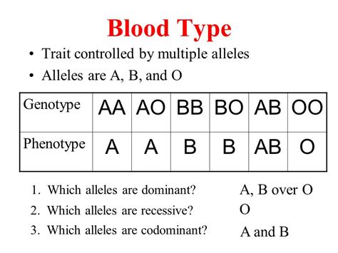 Ao Blood Type