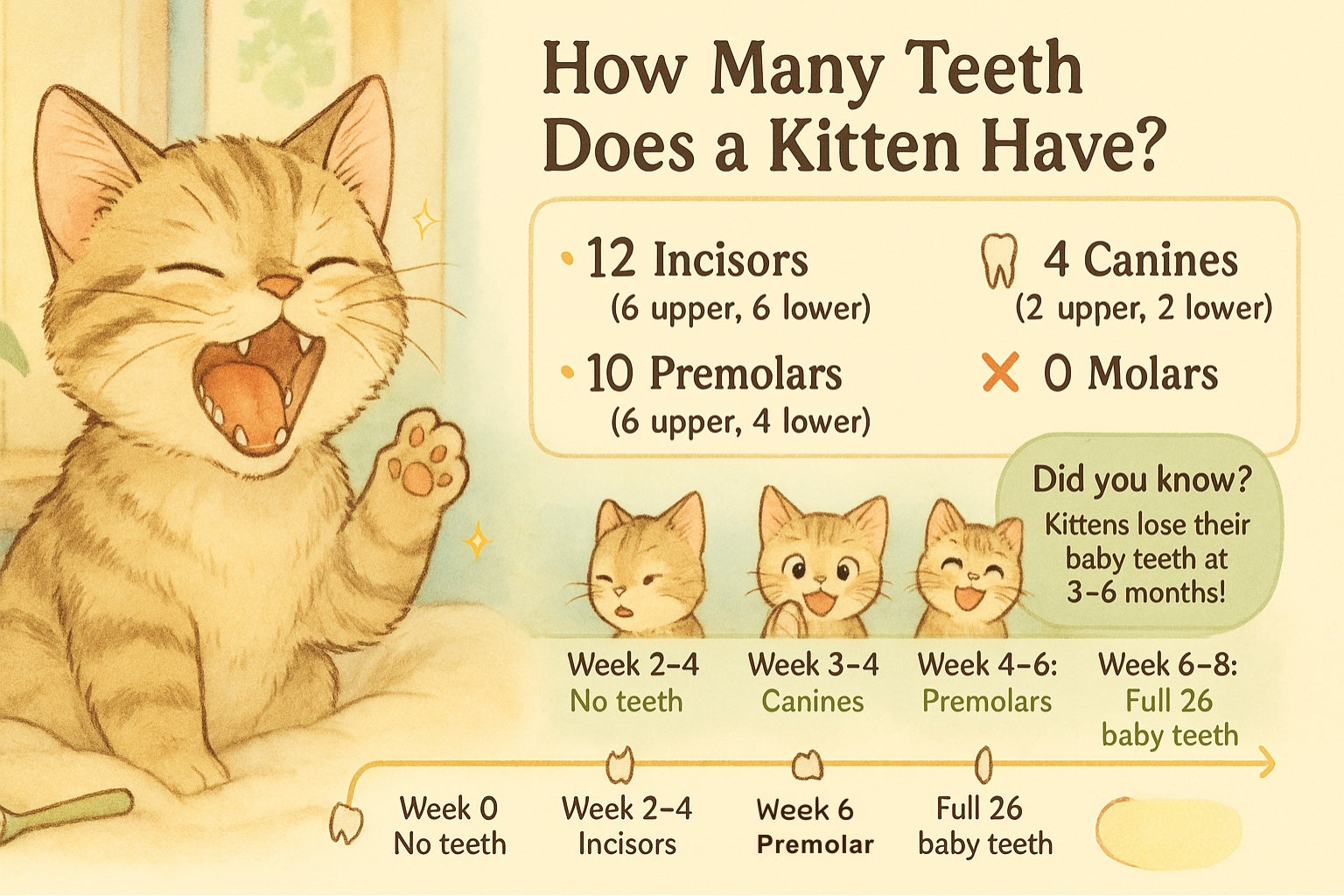 Are Cats Born With Teeth A Complete Guide To Kitten Development
