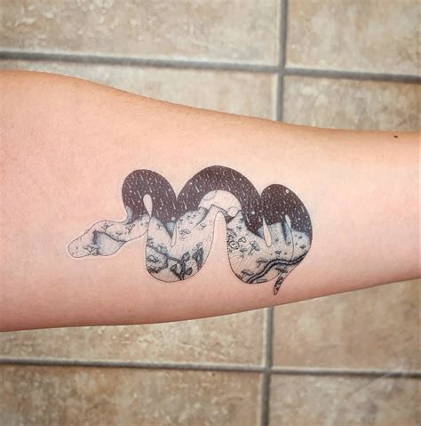 Ball Python Tattoo