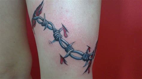 Barbed Wire Tattoo Sleeve