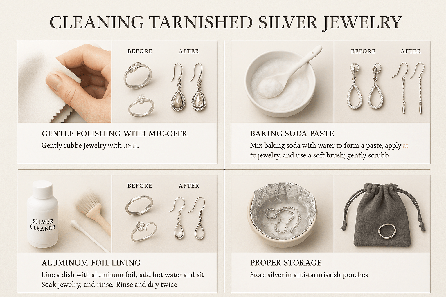 How To Polish Silver The Right Way
