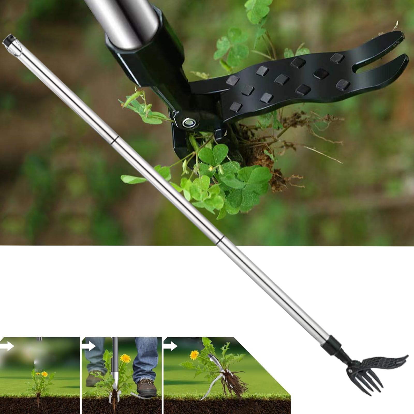 How To Choose The Best Tool For Pulling Weeds Without Back Pain