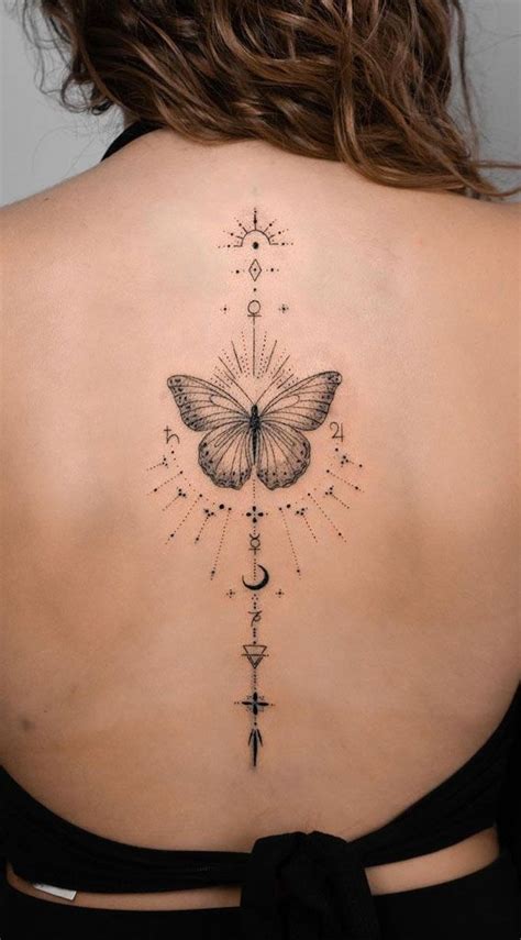 Butterfly Back Tattoos