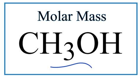 Discover the Exact Ch3oh Molar Mass and Its Importance in Chemistry