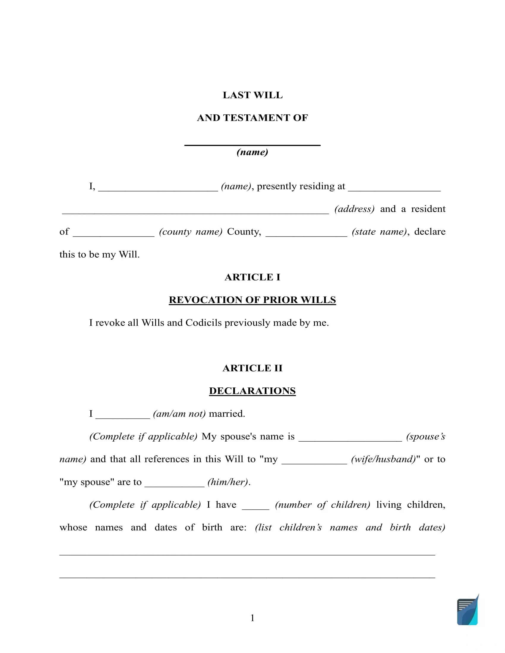 How To Draft A Simple Will Without Spontaneous Combustion Or Bankruptcy