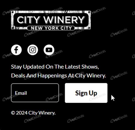Unlock Exclusive City Winery Promo Code for Big Savings Today