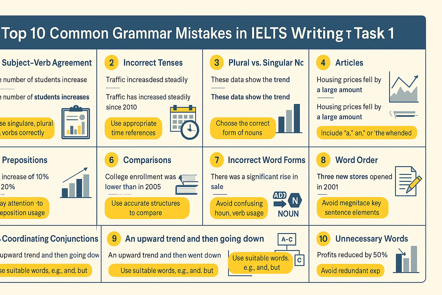 Common Mistakes In Ielts Writing Task 1 And How To Avoid Them