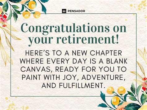 Congrats On Your Retirement