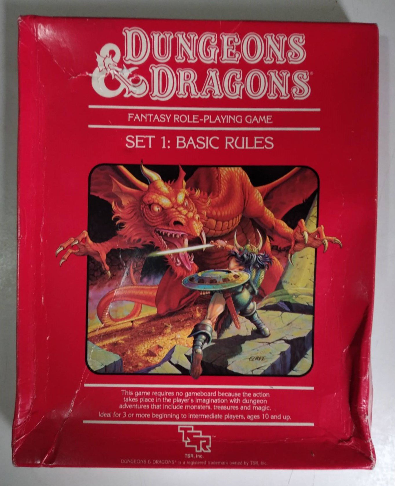 Why The D D Basic Red Box Art Still Stands The Test Of Time