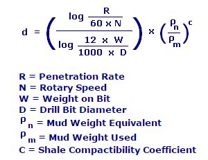 D Exponent Calculation When Using Mud Motor