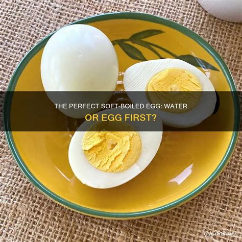 Do You Put Eggs Before Water Boils