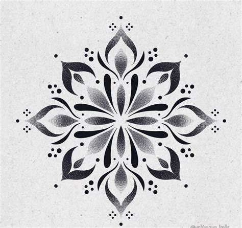 Dotwork Mandala Tattoo Design Artofit