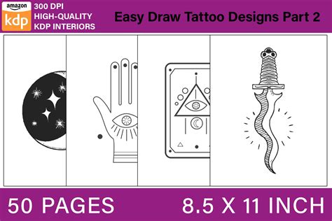 Easy To Draw Tattoo Designs Part 2 Graphic By Breakingdots Creative Easy To Draw Tattoo Designs Part 2 Graphic By Breakingdots Creative