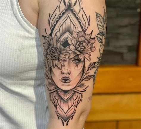 Face Design Tattoo