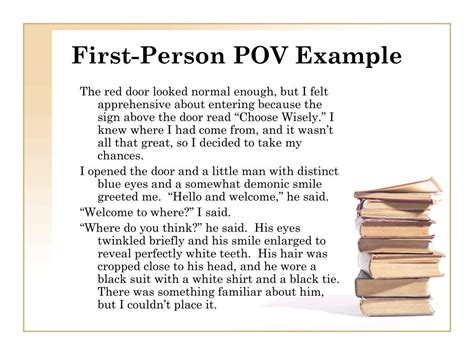 Real First Person POV Example Unveiled