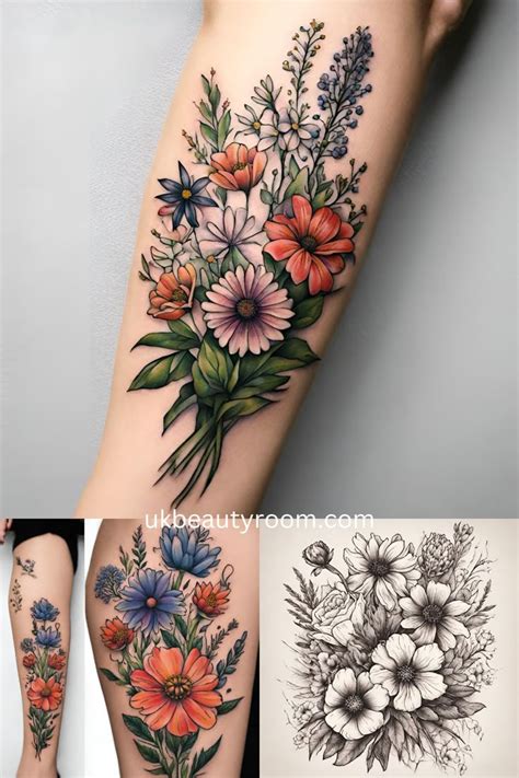 Flower Women Tattoo