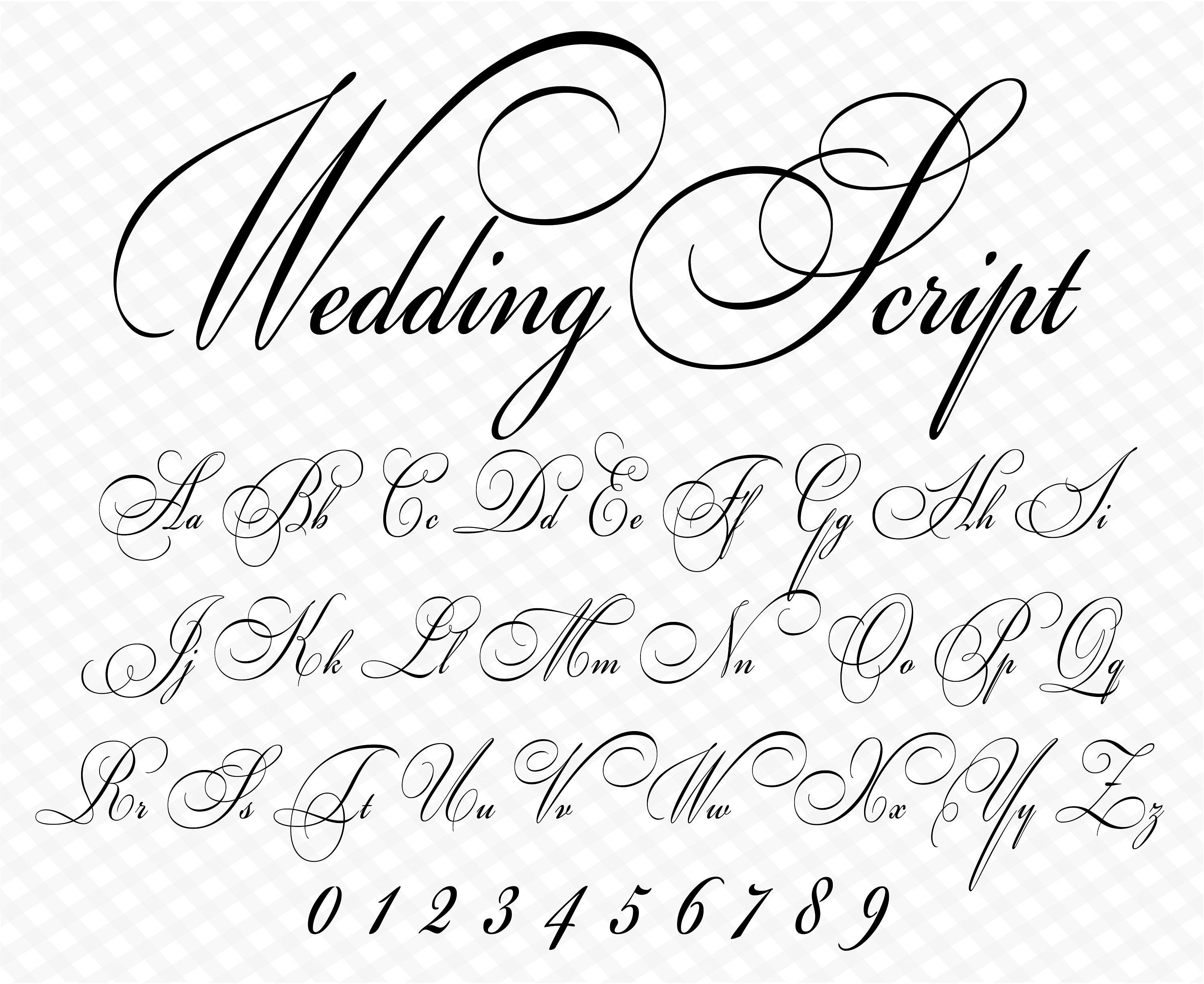 Font For Outline Letters