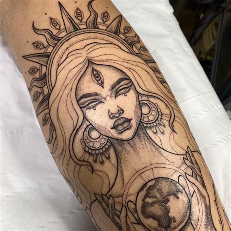 Gaia Mother Earth Tattoo Gaia Mother Earth Tattoo