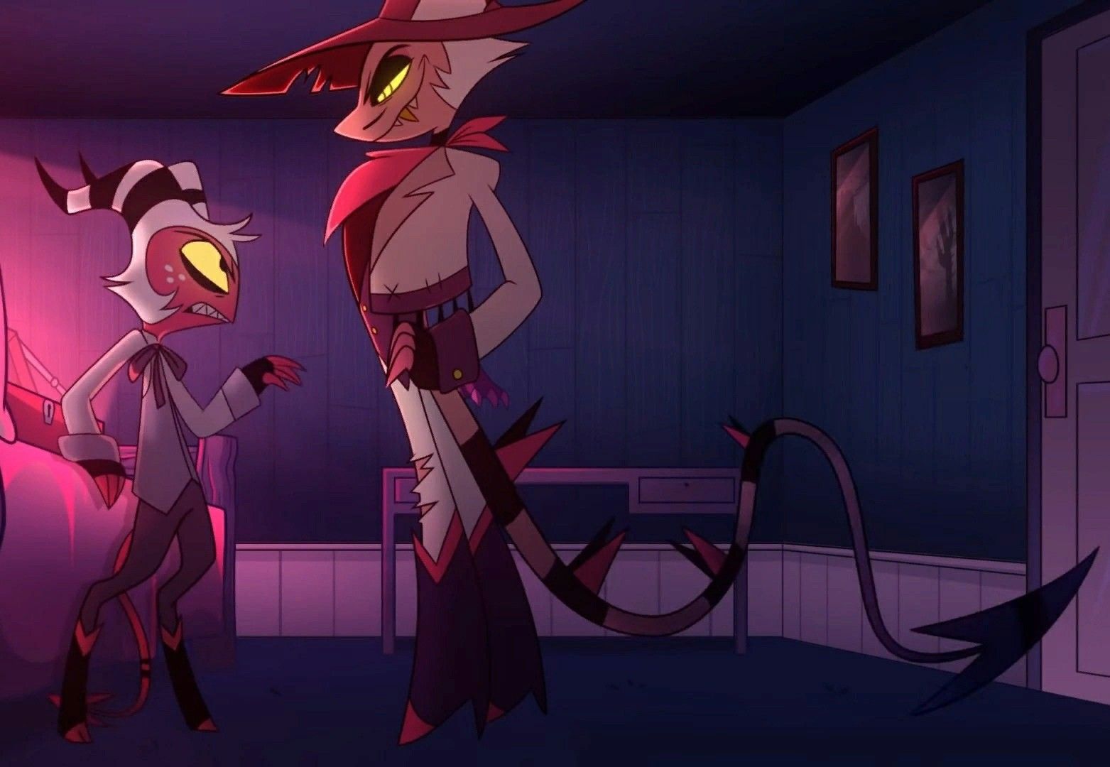 Helluva Boss Striker X Moxxie