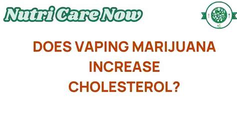How Much Does Vaping Raise Cholesterol
