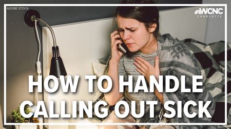 How To Call Out Sick