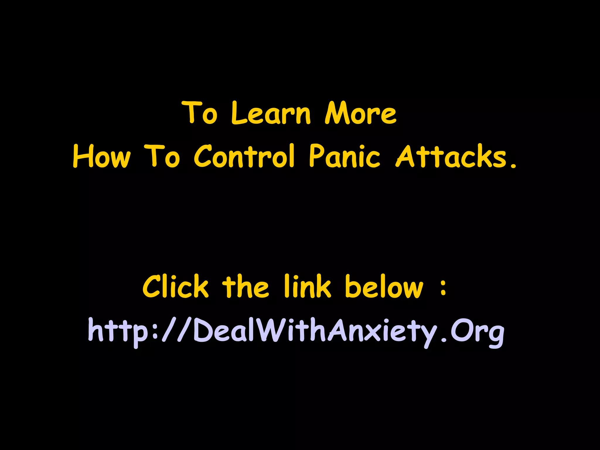 How To Control A Panic Attack: Real Steps That Work Right Now