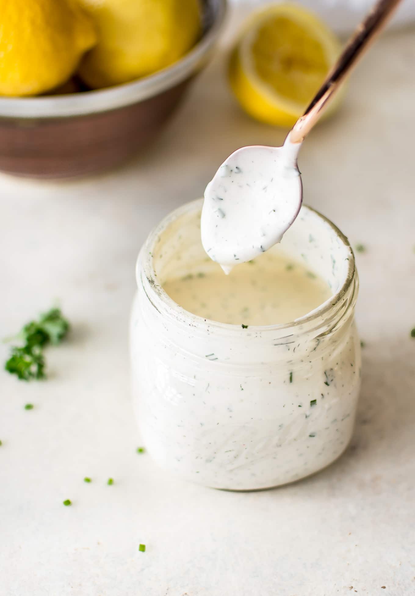 How To Make Your Own Ranch Dressing From Scratch: Creamy & Homemade