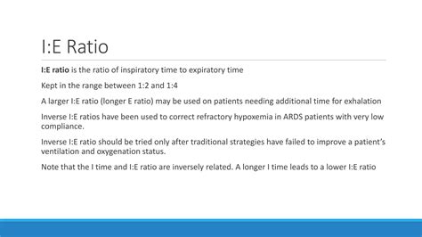 I:e Ratio Calculator