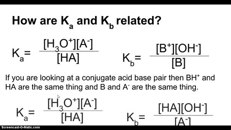 Ka And Kb