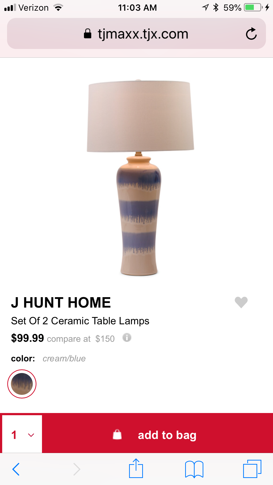 Lamps Tj Maxx