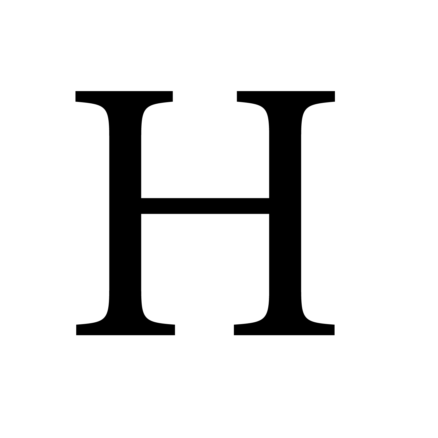 What Is The Letter H In Math