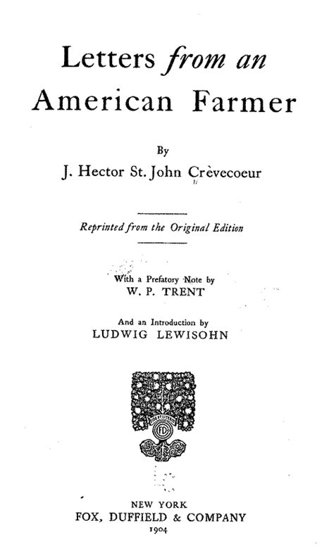 Letters from an American Farmer: Colonial Secrets Unveiled