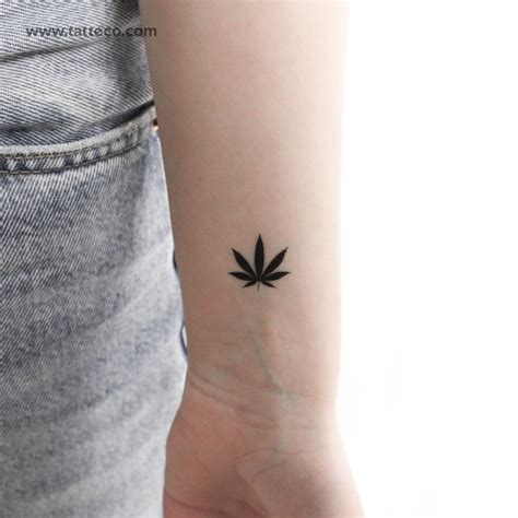 Marijuana Leaf Temporary Tattoo Set Of 3 Marijuana Leaf Temporary Tattoo Set Of 3
