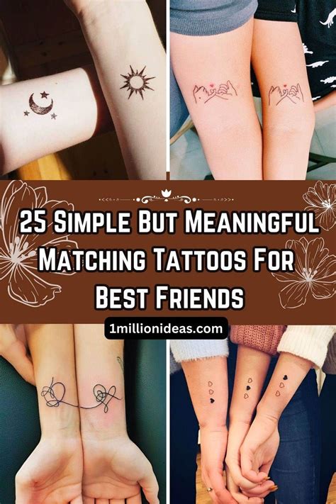 Meaningful Best Friends Tattoo