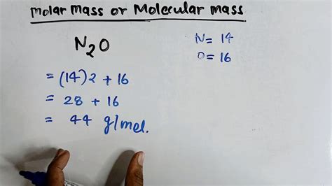 Ultimate Guide to Molar Mass of N2O