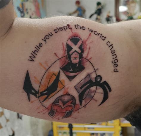 My X Men Tattoo R Xmen