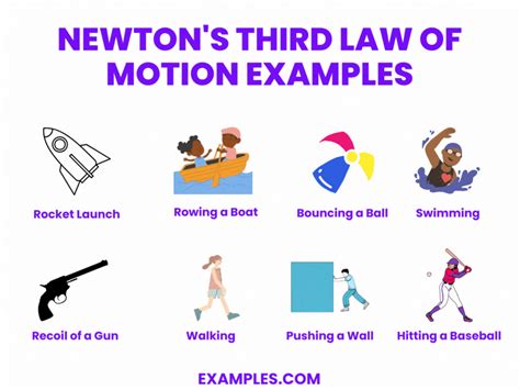 Newtons Third Law Motion Real-World Examples Revealed