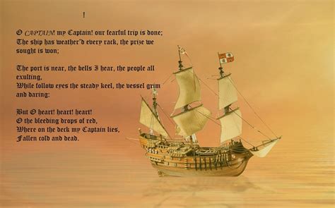 O Captain My Captain Meaning: Whitman's Famous Verse